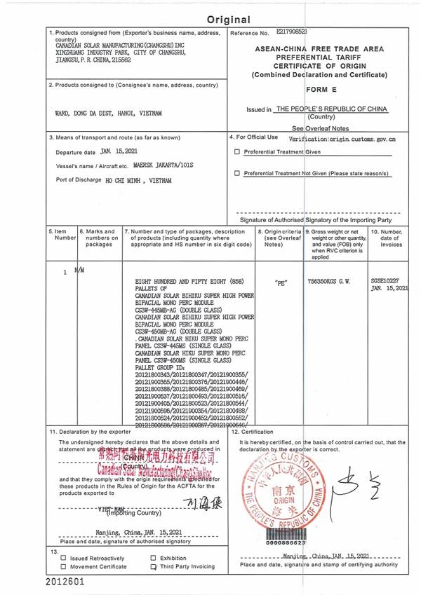 Thủ tục nhập hàng Trung Quốc